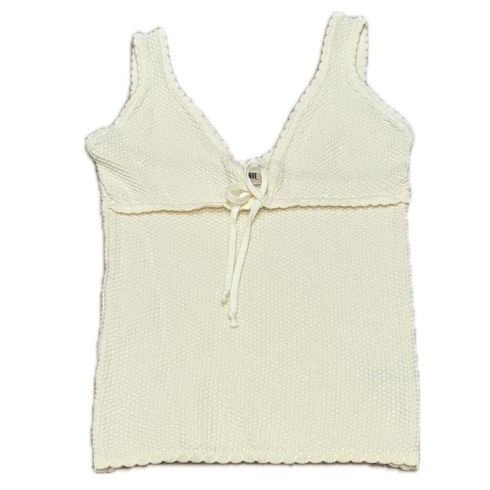 NWOT Djerf Avenue Amorini Tank Top Cream